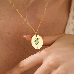 NECKLACE BIRTH FLOWER